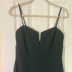 NEW Forest Green Prom Dress (L)